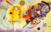 Wassily Kandinsky Yellow-Red-Blue oil painting